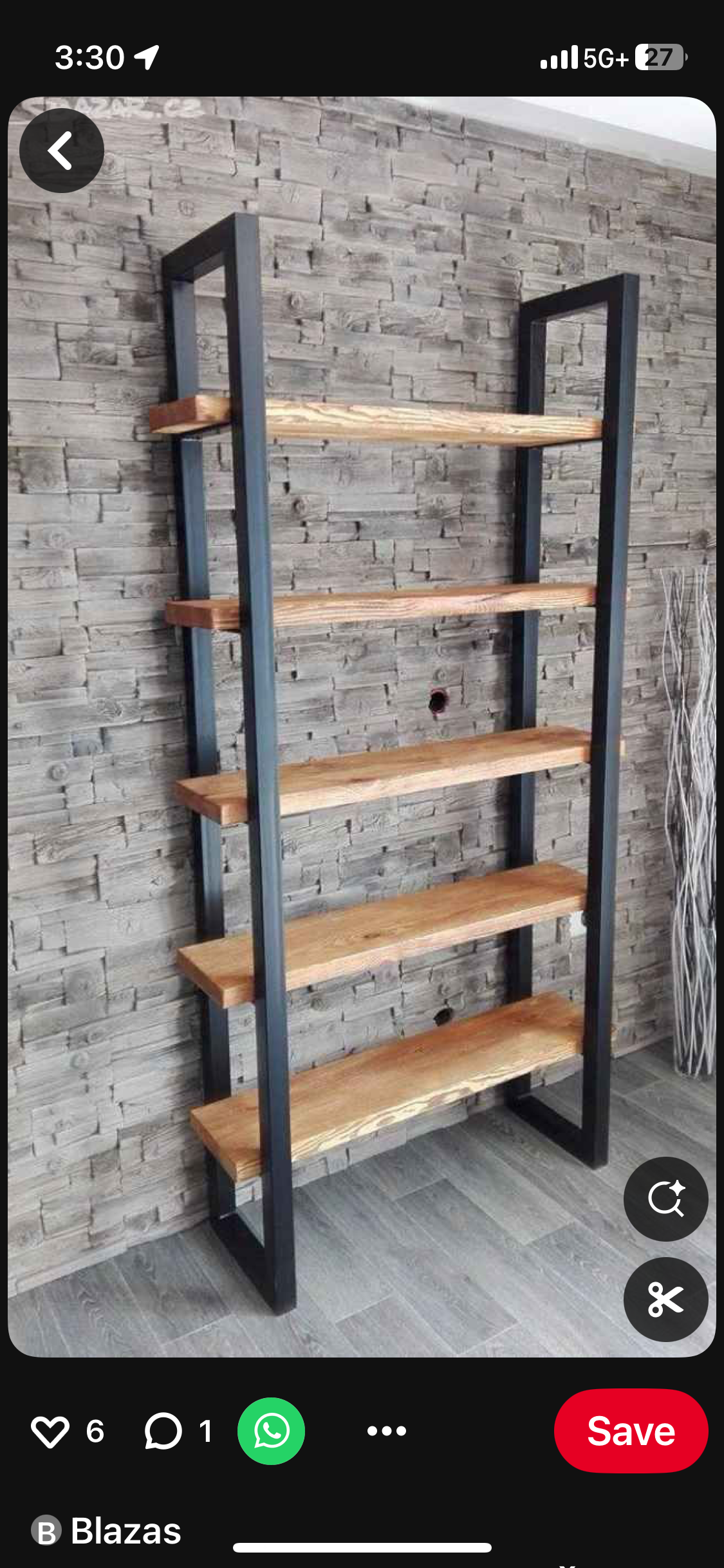 Live Edge Floating Shelves